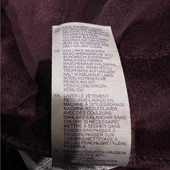 NYDJ LiftXTuck Technology Women’s Size 8 Velvet Dark Purple Straight Leg - Picture 10 of 13